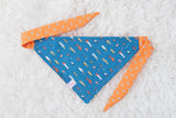 Fishing Lures on Blue Bandana