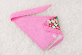 strawberry bandana with barbiecore pink