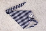 Charleston Doodles Bandana in Blue