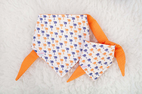 Palmetto Moons in Clemson Colors Bandana