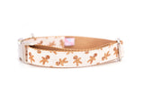 Gingerbread People on Pink Collar