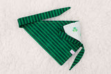Shamrocks on Stripes Bandana