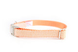 Seersucker in Creamsicle Collar