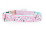 Manatees on Pink Collar
