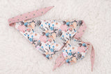 Pastel Pumpkins with Florals Bandana