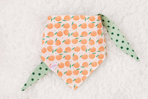Peaches on Peach Bandana