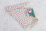 Little Santas on Green Bandana