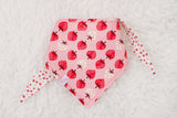Strawberries on Pink Bandana