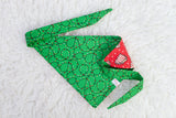 Christmas Tree Cakes on Red Bandana