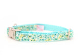 Mint Green Floral Collar