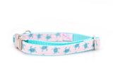 Sea Turtles on Pink Collar
