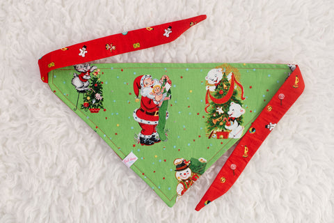 Vintage Christmas Bandana