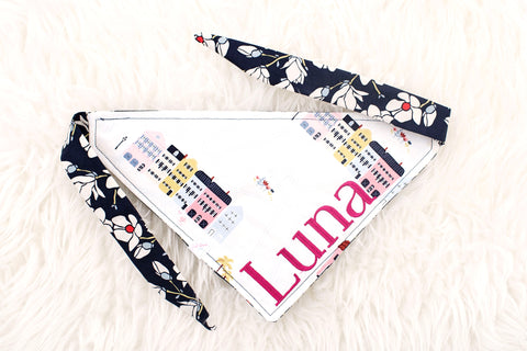 Rainbow Row Dog Bandana